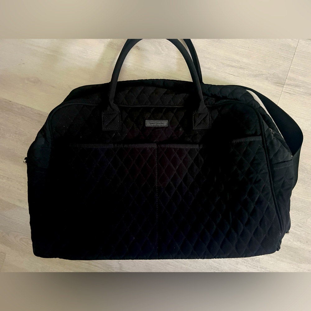 Black Vera Bradley Duffle Bag
